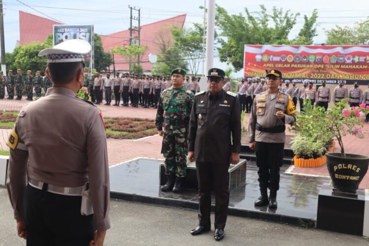 Oprasi Lilin Mahakam, Polres Bontang Perketat Pengamanan Gereja & Fasilitas Umum