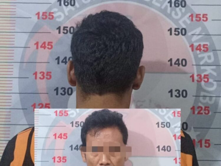 Sembunyi di Bawah Pohon, Terduga Pengedar Sabu Diciduk di Tanjung Laut