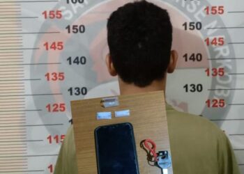 Usai Ambil Paket Sabu di Tanjung Laut, IMK Diciduk di Lokasi Pencucian Mobil