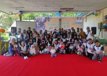 Rayakan HUT ke-18, Keluarga Besar DPK Bontang Gelar Family Gathering di Danau PKT