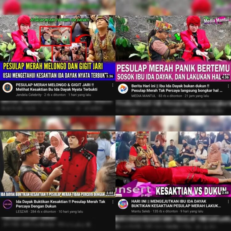 Pesulap Merah Berulah, Sebut Ida Dayak Ahli Pijat Tulang Sama dengan Haji Naim