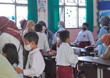 Seorang Siswa SDN 005 BU Terpapar Difteri, Sekolah Kembali Wajibkan Masker