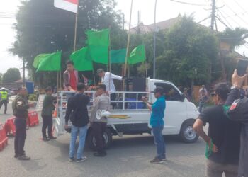 Suara Buruh saat May Day di Bontang, UU Cipta Kerja Melegalkan Upah Murah