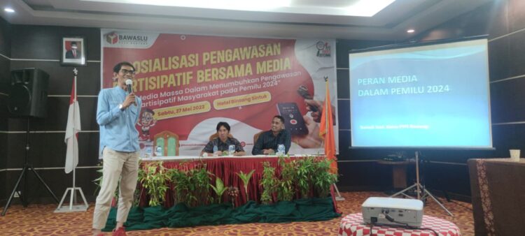Bawaslu Ajak Media Sukseskan Pemilu Melalui Jurnalisme Positif 
