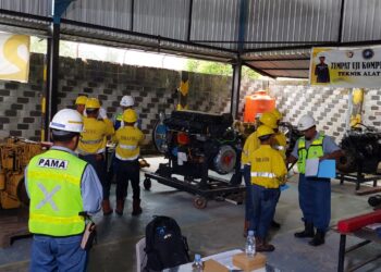 Gandeng PT PAMA, SMK Nusantara Mandiri Gelar Uji Kompetensi Kenaikan Tingkat