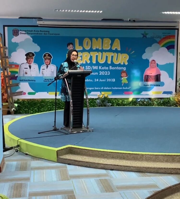 Apresiasi Lomba Bertutur DPK Bontang, Najirah Minta Peserta Kerahkan Kemampuan Terbaik