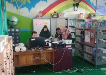 Persiapan Akreditasi Perpustakaan Sekolah, DPK Bina SDN 005 Bontang Utara