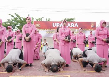 32 Personil Polres Bontang Naik Pangkat, Ini Nama-namanya
