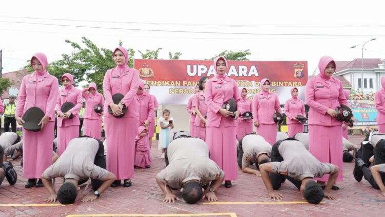 32 Personil Polres Bontang Naik Pangkat, Ini Nama-namanya