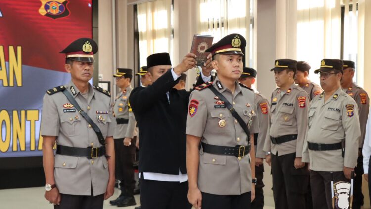 Kasat Polairud Berganti, Kapolres Ingatkan Kerawanan Jelang Pemilu 2024