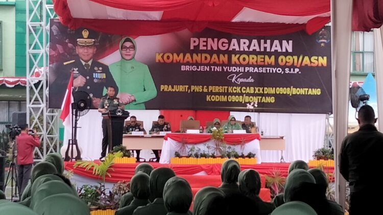 Prihatin Kasus TNI Cerai, Danrem Brigjen Yudhi: Harmonisasi Keluarga Penting