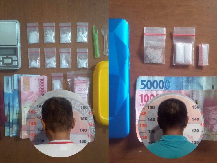 Saling Tunjuk, Dua Terduga Pengedar Sabu di Tanjung Laut Indah Ditangkap