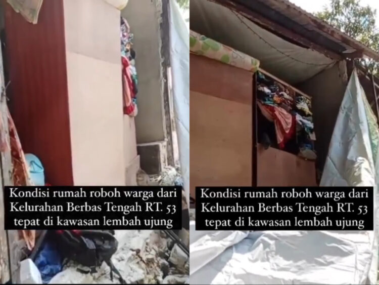 Tanah Gerak di Berbas, Rumah Petugas Penyapu Jalan Nyaris Ambruk