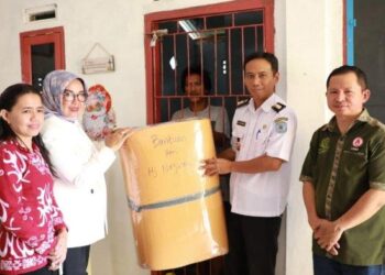 Najirah Barikan Bantuan Kasur ODGJ di Kanaan