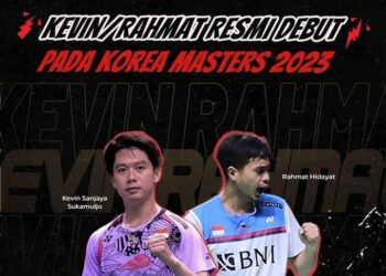 Kevin Rahmat Siap Debut di Korea Masters 2023, Andalan Baru Ganda Indonesia