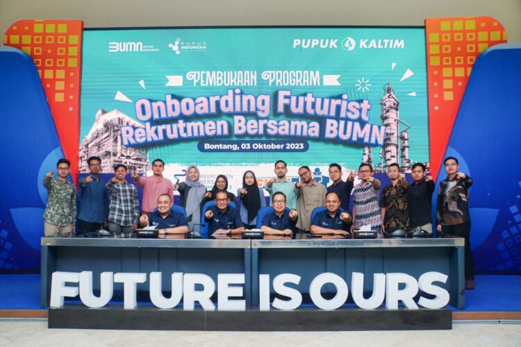 Adaptasi Dunia Kerja, Karyawan Rekrutmen Bersama BUMN 2023 Ikuti Onboarding Futurist Pupuk Kaltim