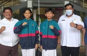 Dukungan Dispora Kukar untuk Atlet Taekwondo di Kejuaraan Internasional Bali