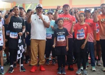 Kukar Trail Run Series ke 2, Lomba Lari Lintas Alam yang Mencetak Bibit Atlet Baru