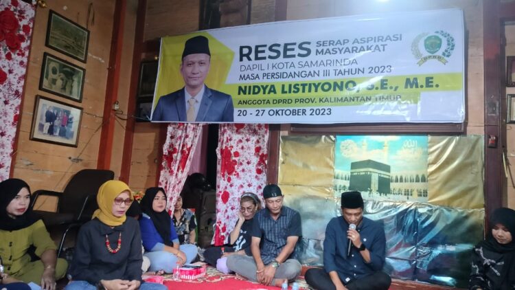 Sambangi Warga Karang Mumus, Nidya Listiyono Terima Keluhan Masalah Infrastruktur