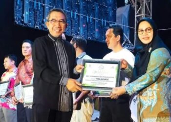 Disdukcapil Kutim Raih Juara Stand Favorit di Ajang Pekan Raya Expo 2023