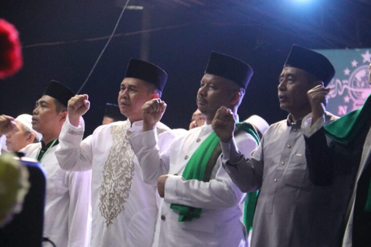 Hadiri Sholawat Hadroh Maulid Simtudduror, Joni: Semoga Berkah untuk Negeri & Daerah