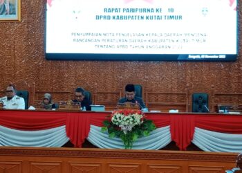 Pimpin Rapat Paripurna Raperda APBD 2024, Joni Minta Fraksi-fraksi Telaah Penjelasan Pemkab