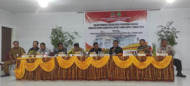 Berikut Jadwal Lengkap & Lokasi Kegiatan Sosialisasi Perda DPRD Kutim, Dimulai Besok