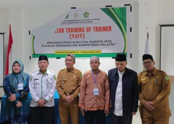 Bupati Ardiansyah Buka Training Of Trainer Lembaga Pengembangan Tilawatil Qur’an