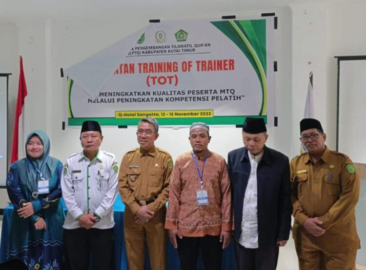 Bupati Ardiansyah Buka Training Of Trainer Lembaga Pengembangan Tilawatil Qur’an