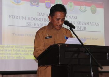 Jaga Kondusifitas Jelang Pemilu, Kesbangpol Kutim Gelar Rapat Forum Koordinasi Pimpinan Kecamatan