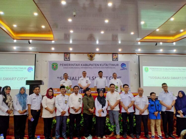 Diskominfo Staper Kutim Sosialisasi Smart City, Infrastruktur & Partisipasi Jadi Poin Penting