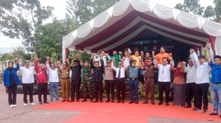 Hadiri Deklarasi Kampanye Pemilu Damai, Ardiansyah Imbau Utamakan Persatuan dan Kesatuan