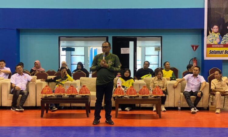 Buka Kejuaraan Sepak Takraw Antar Klub, Ini Pesan Wabup Kasmidi Bulang