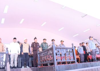 Komisi IV DPRD Kaltim Ikuti Gelar Pasukan, Dukung Pemilu 2024 dengan Kompak