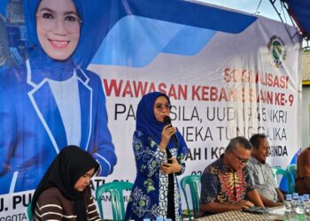 Sosialisasi Wawasan Kebangsaan, Puji Dorong Masyarakat Perkokoh Persatuan Jelang Pemilu