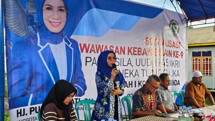 Sosialisasi Wawasan Kebangsaan, Puji Dorong Masyarakat Perkokoh Persatuan Jelang Pemilu