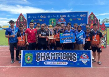 Tundukkan Kaubun, Busang B Rebut Juara 1 Merdeka Belajar Cup 2023 Kutim