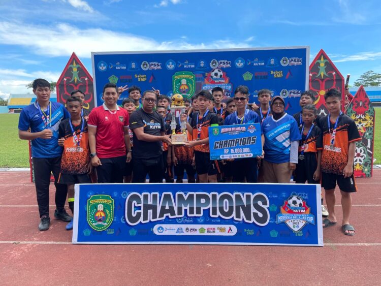 Tundukkan Kaubun, Busang B Rebut Juara 1 Merdeka Belajar Cup 2023 Kutim
