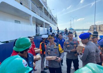 Tingkatkan Layanan Pol Airud, Polres Bontang Resmikan Pos Penolong di Pelabuhan Loktuan