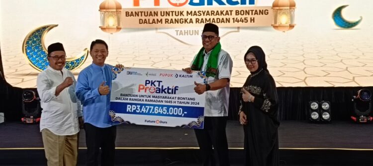 PKT Proaktif, Ramadan Kali Ini Salurkan Rp 3,4 M, Bantuan Sembako Hingga Mudik Gratis