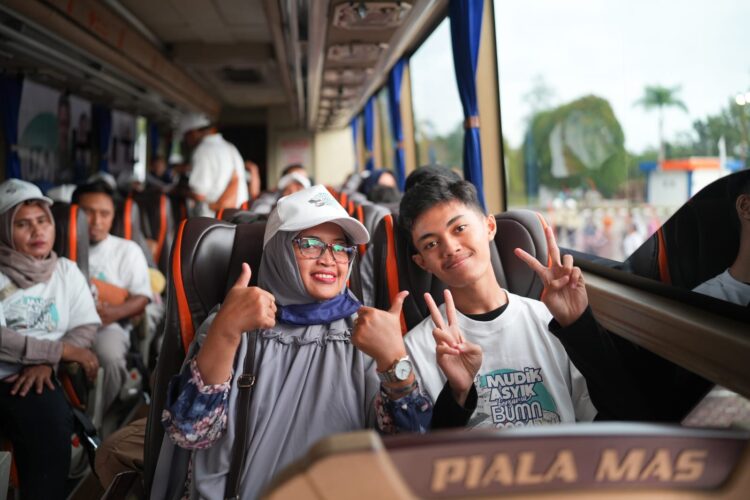 Mudik Asyik Bersama BUMN 2024, Pupuk Kaltim Fasilitasi 280 Pemudik Asal Bontang & Samarinda