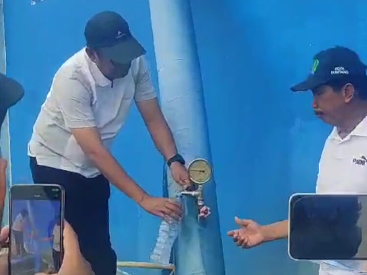 Pastikan Pasokan Air Bersih Jelang Lebaran Aman, Basri Tinjau WTP Loktuan