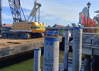 Bakal Makin Cantik, Pembangunan Jembatan Beton Kampung Selambai Dilanjutkan