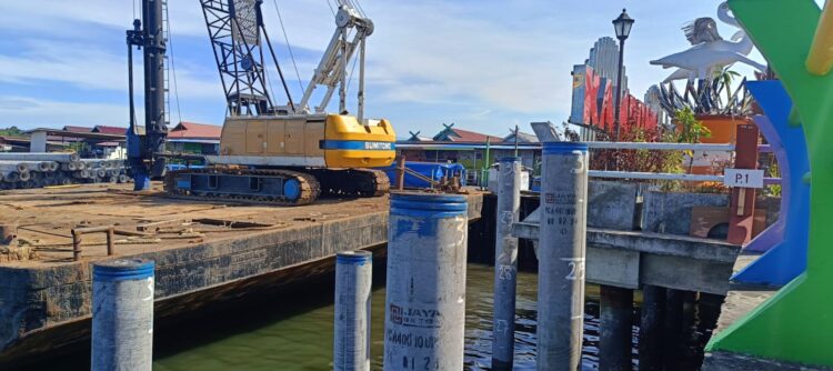 Bakal Makin Cantik, Pembangunan Jembatan Beton Kampung Selambai Dilanjutkan