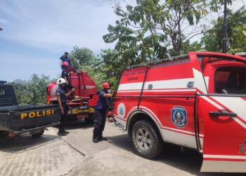 Kebakaran Lahan Terjadi di Kanaan, BPBD dan Damkar Masih Berjibaku  