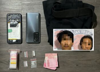 Kantongi Sabu, Dua Pemuda di Berbas Tengah Ditangkap Polisi