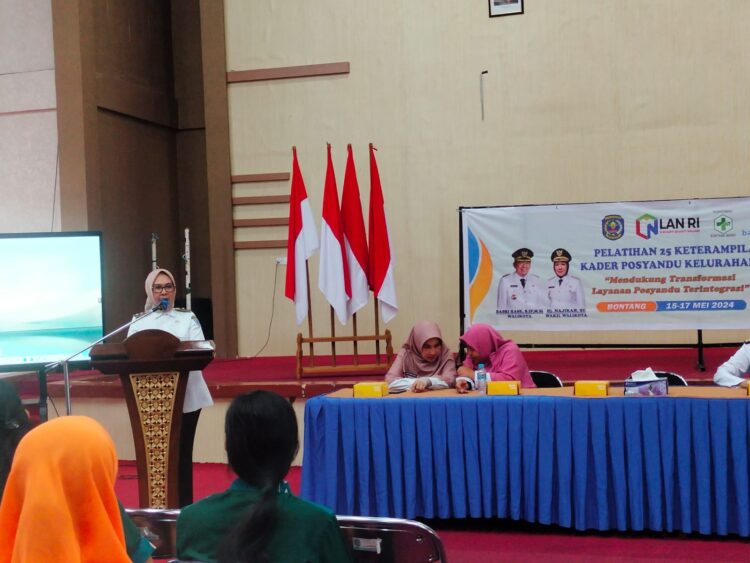 Diikuti Puluhan Peserta, Najirah Apresiasi Pelatihan Keterampilan Dasar Bagi Kader Posyandu