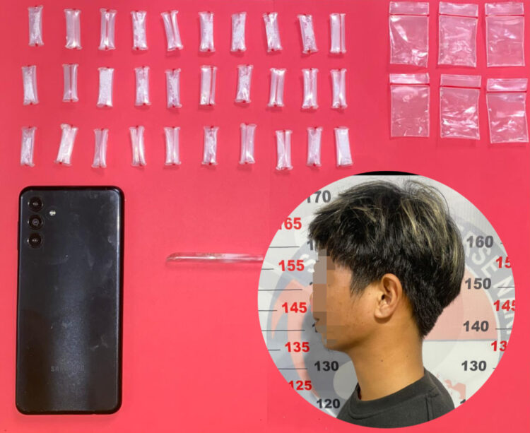 Baru Keluar Penginapan di Bontang, Pria Asal Kutim Kedapatan Simpan 30 Paket Sabu