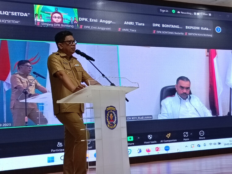 Wali Kota Basri Ingatkan OPD Pentingnya Arsip dalam Roda Pemerintahan