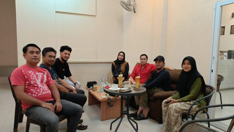 Kedatangan Anggota Subdit Kamsus Polda Kaltim, JMSI Komitmen Lawan Hoaks